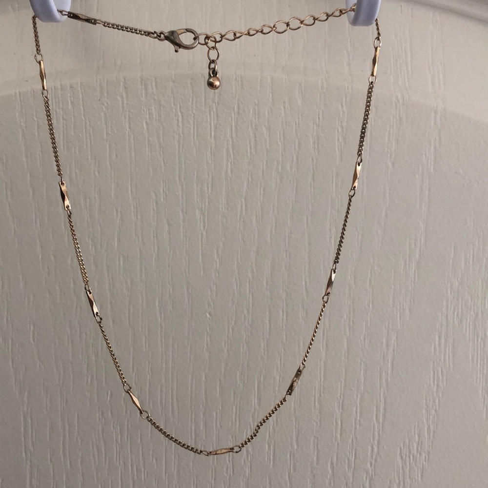Gold choker